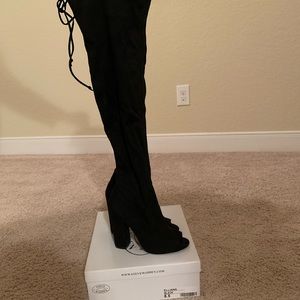Thigh high boots from Steve Madden